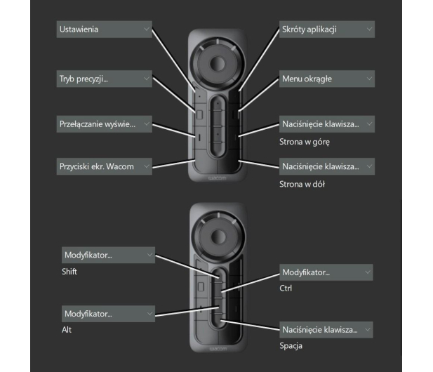 Wacom Programowalny pilot skrótów - 1583365 - zdjęcie 3